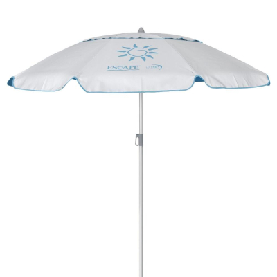 ESCAPE Ομπρέλα Παραλίας Αλουμινίου 2,4m PE 180gsm UPF 50+ Γαλάζιο (12001)